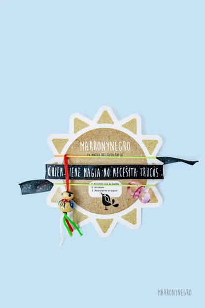 Pack 3 Pulseras de la Suerte Quien Tiene Magia No Necesita Trucos