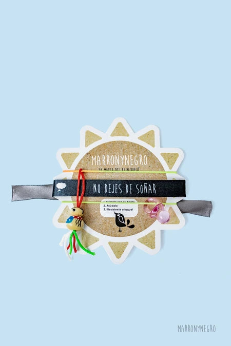 Pack 3 Pulseras de la Suerte No Dejes De Soñar