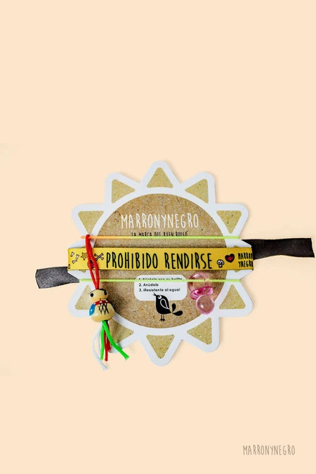 Pack 3 Pulseras de la Suerte Prohibido Rendirse