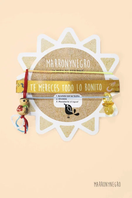 Pack 3 Pulseras de la Suerte Te mereces todo lo bonito