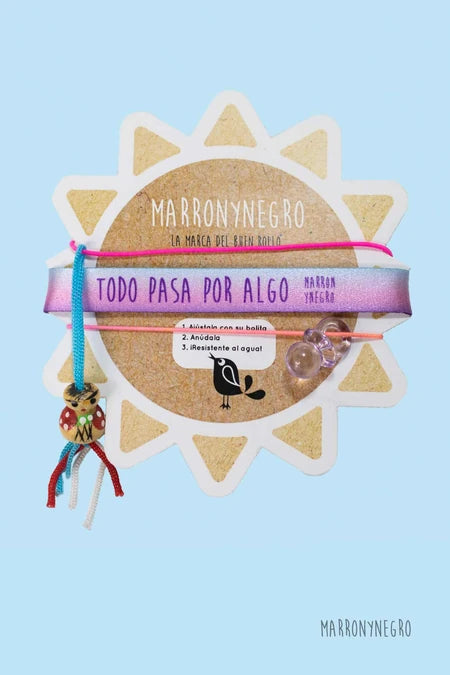 Pack 3 Pulseras de la Suerte Todo pasa por algo