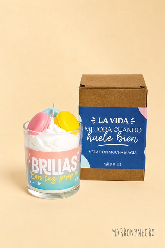 Vela Brillas Con Luz Propia