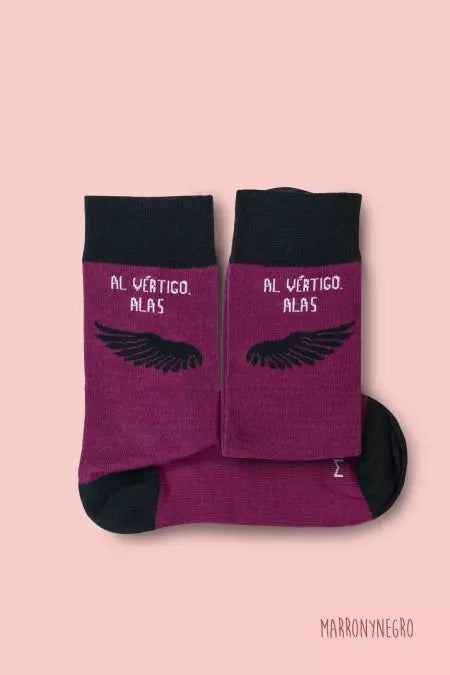 Calcetines Al vértigo, alas