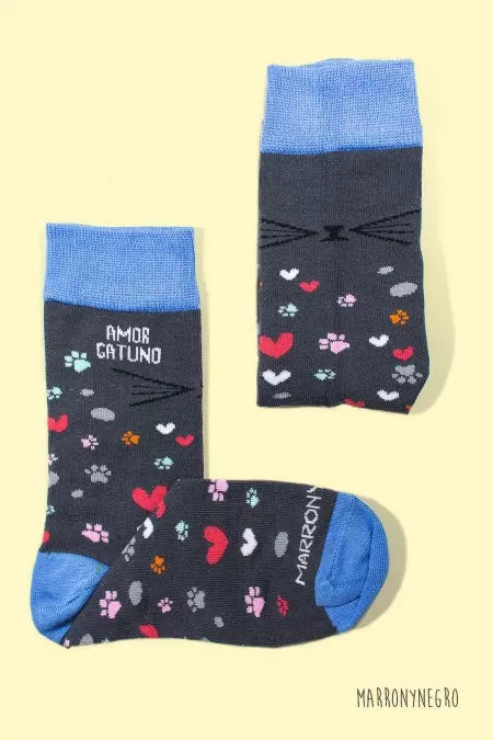 Calcetines Amor Gatuno
