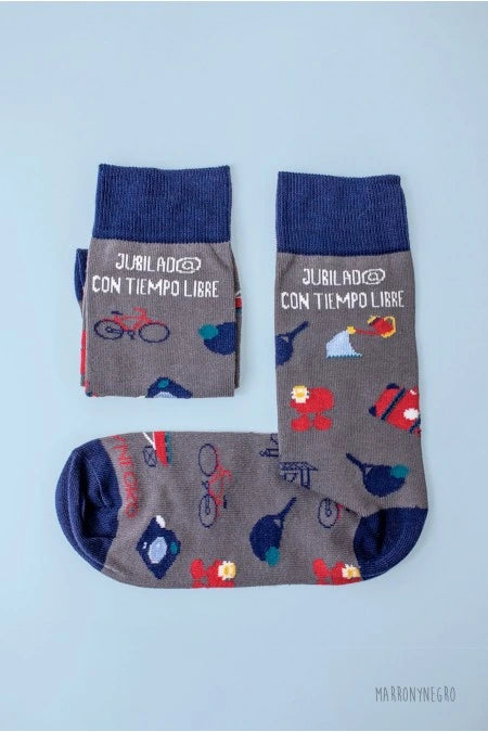 Calcetines Jubilad@ con Tiempo Libre