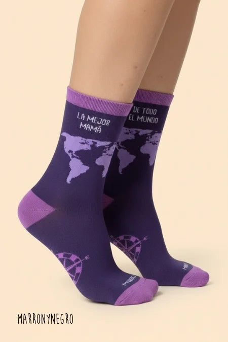 Combo Calcetines Mamá eres la mejor del mundo