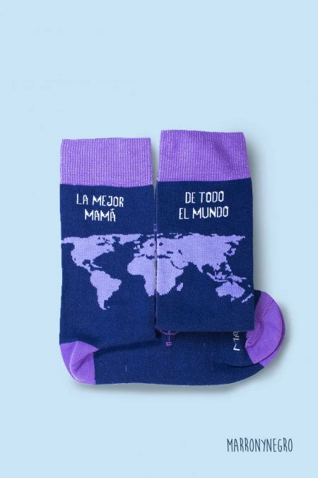 Calcetines "La Mejor Mamá De Todo El Mundo"