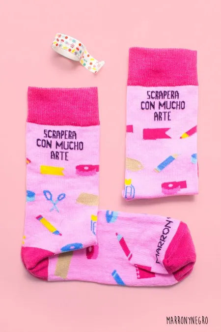 Calcetines Scrapera con mucho arte