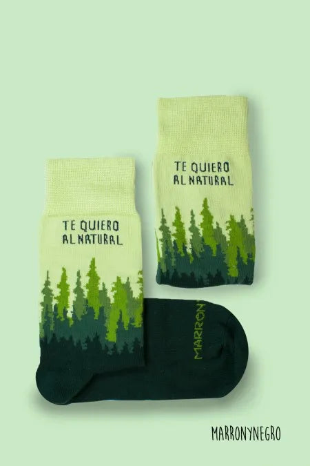 Calcetines Te Quiero Al Natural