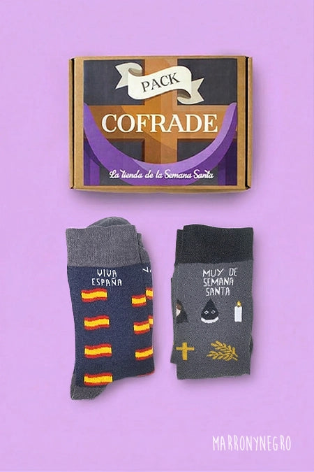 Pack Combo Calcetines Viva España + Muy de Semana Santa