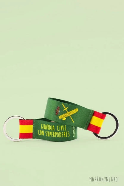 Llavero Guardia Civil con superpoderes