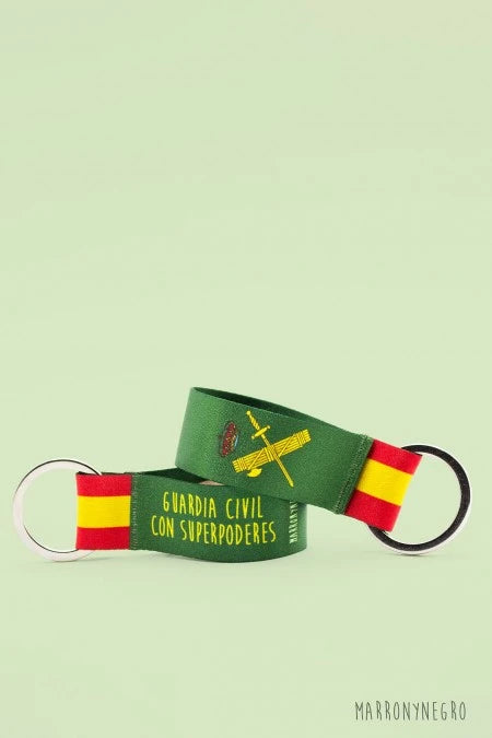 Llavero Guardia Civil con superpoderes