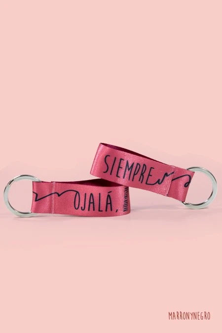 Llavero Ojalá siempre