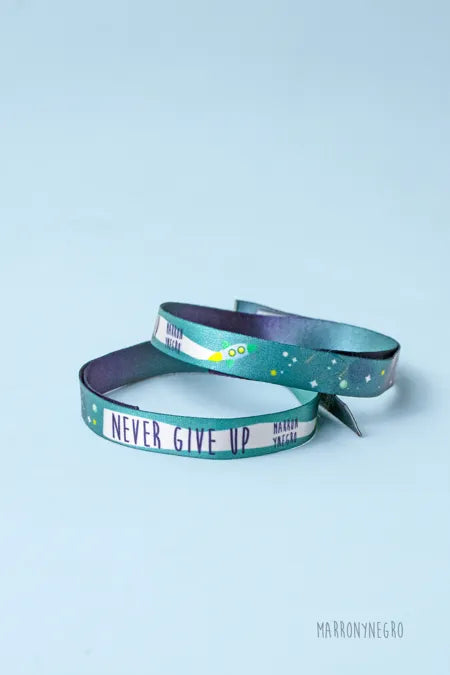 Pulsera Never Give Up
