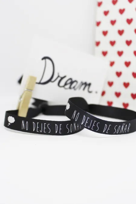 Pulsera No dejes de soñar