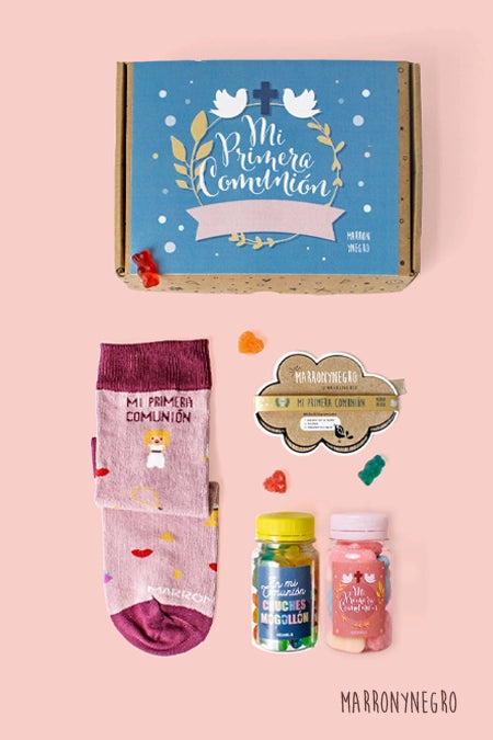 Pack Personalizado Mi Primera Comunión Rosa