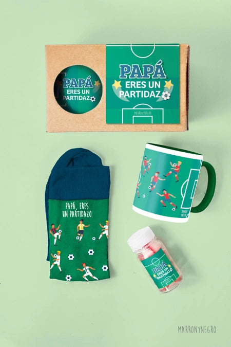 Pack Taza Papá eres un Partidazo