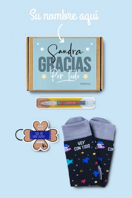 Pack Personalizado Gracias por todo. Voy con todo