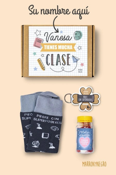 Pack personalizado Profe tienes mucha clase