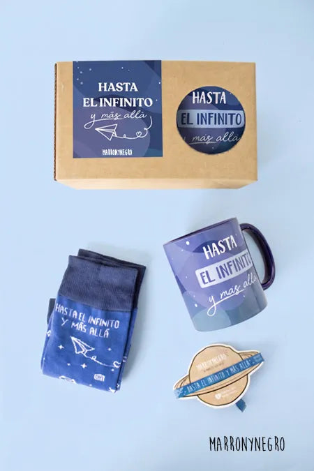Pack Taza Hasta el Infinito y más Allá