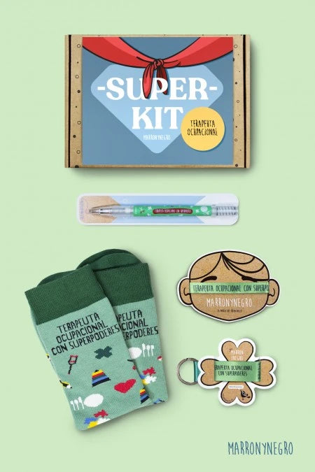 Pack Terapeuta Ocupacional con superpoderes