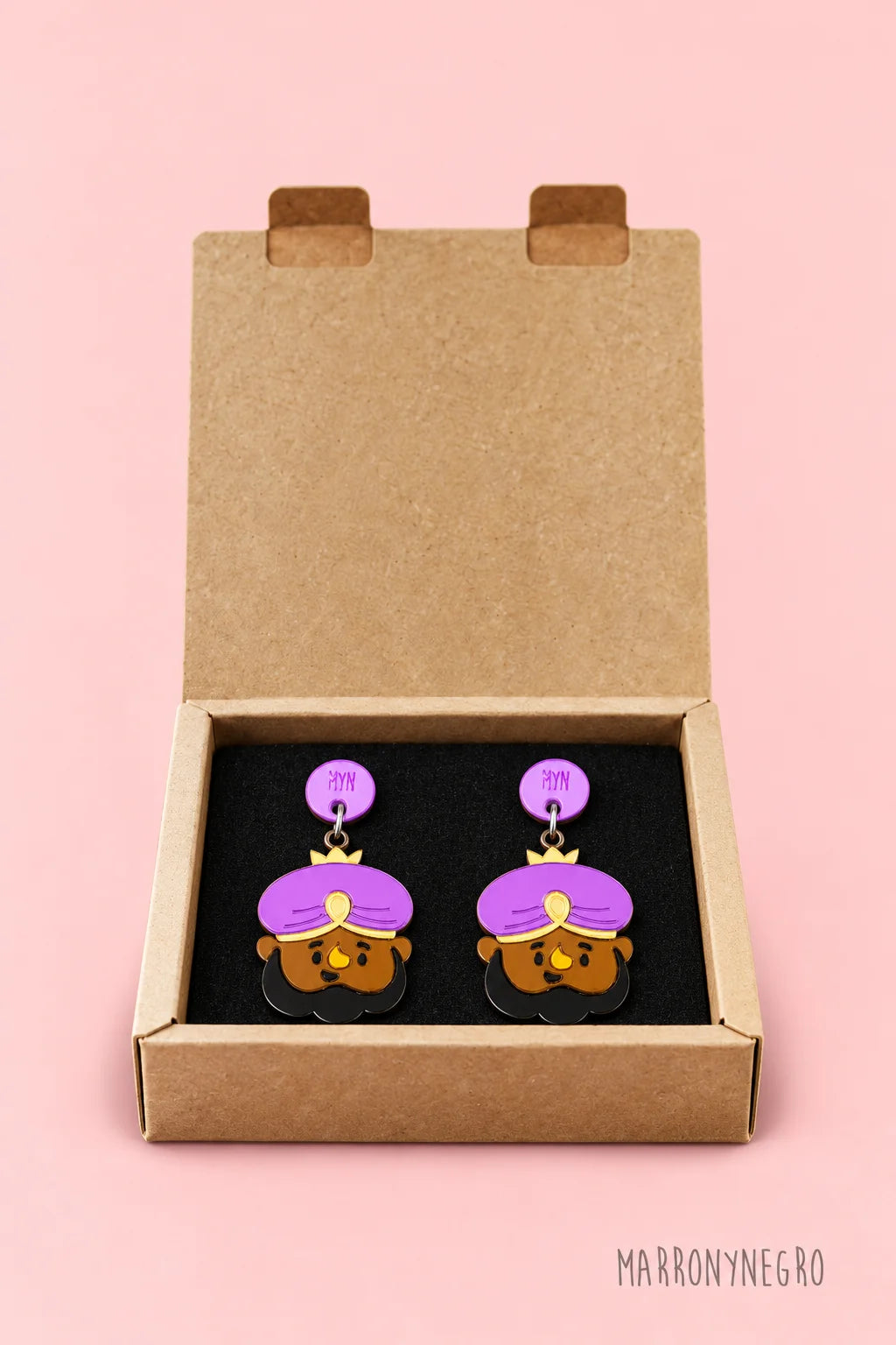 Pendientes Metacrilato Baltasar