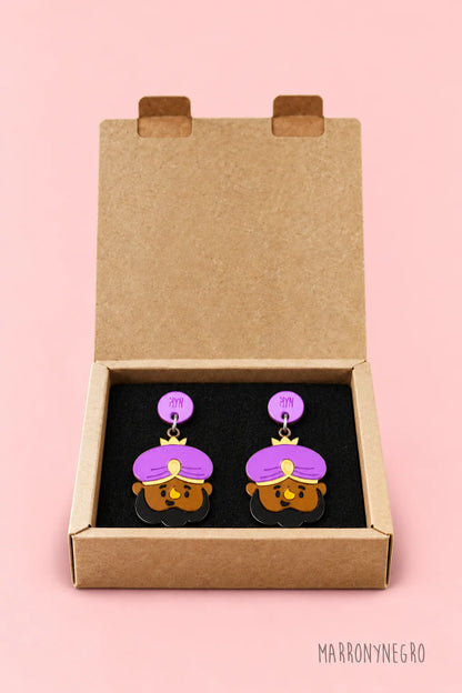 Pendientes Metacrilato Baltasar