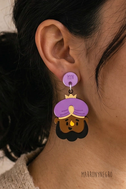 Pendientes Metacrilato Baltasar