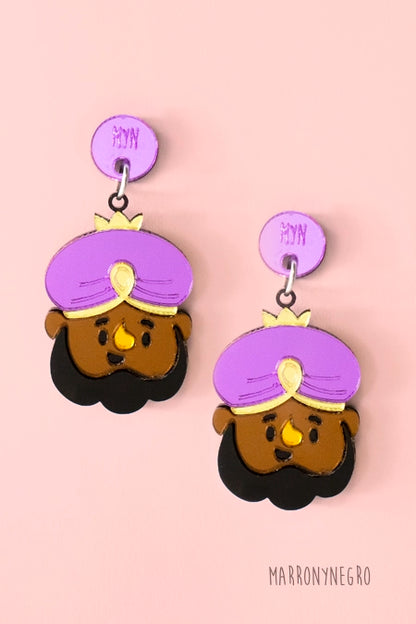Pendientes Metacrilato Baltasar