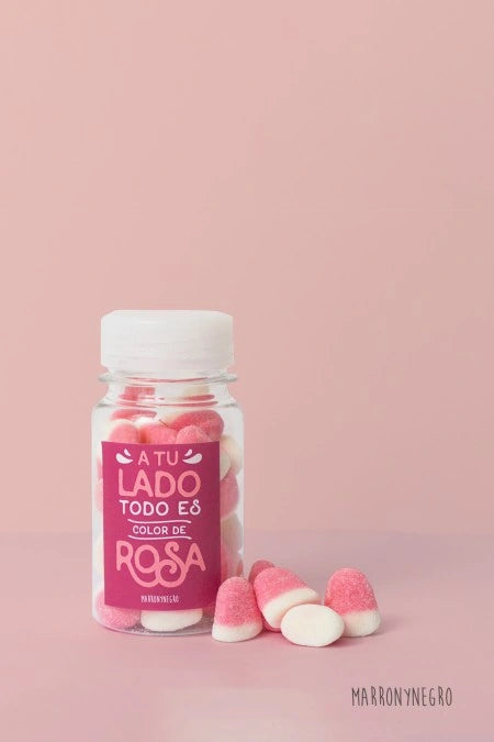 Pildorero A tu lado todo es color de rosa