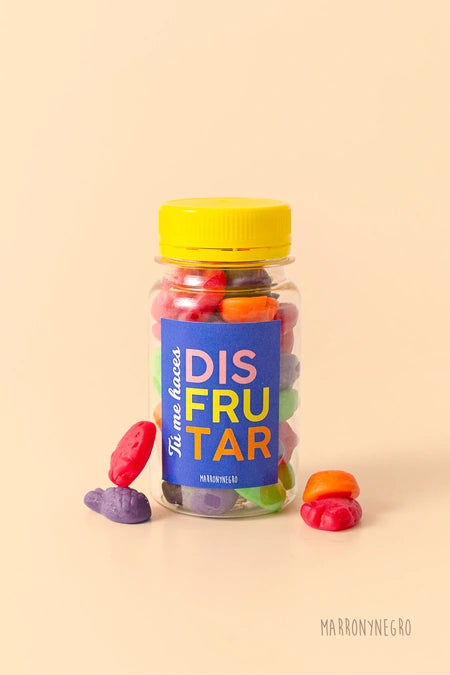 Pildorero "Tú me haces disfrutar"