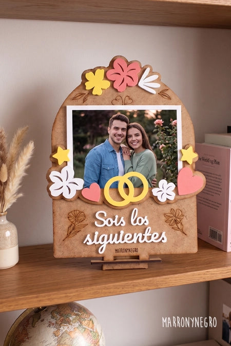 Portafotos Sois los Siguientes