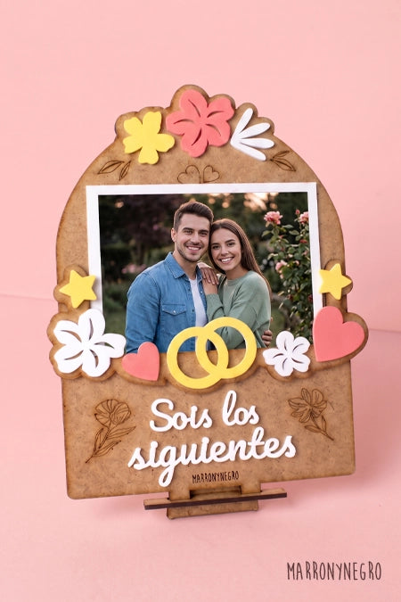 Portafotos Sois los Siguientes
