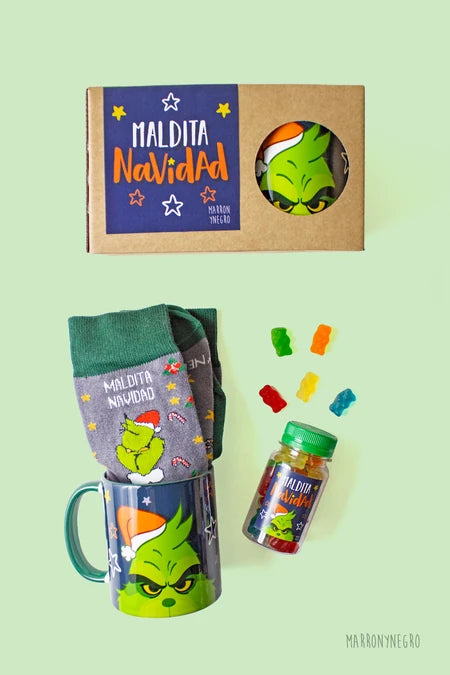 Pack taza Maldita Navidad