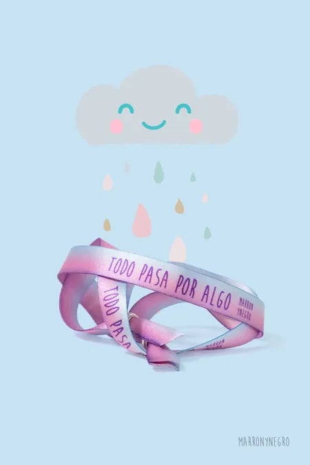 Pulsera Todo Pasa por Algo