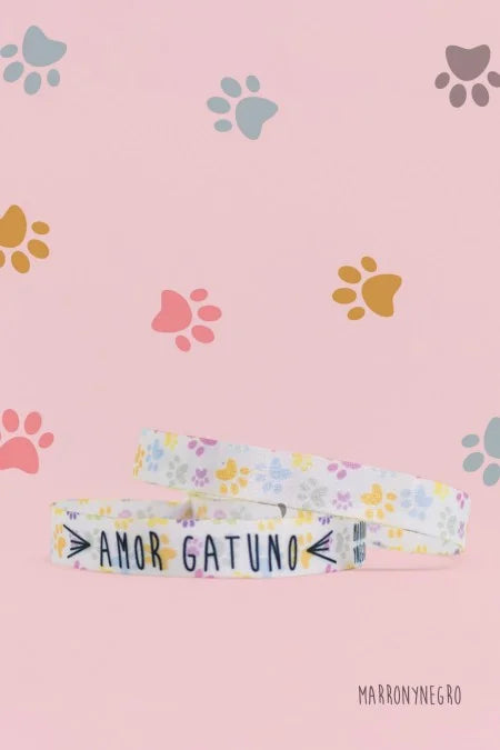 Pulsera Amor Gatuno