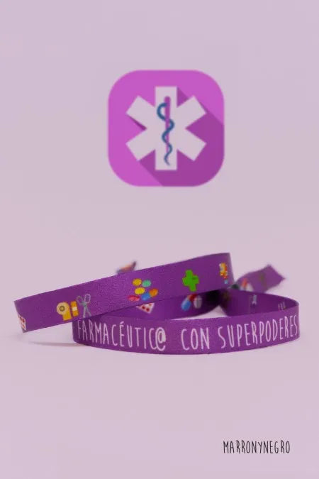 Pulsera Farmacéutic@ con superpoderes