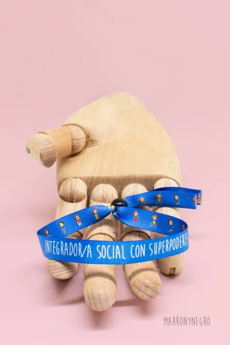Pulsera Integrador/a social con superpoderes