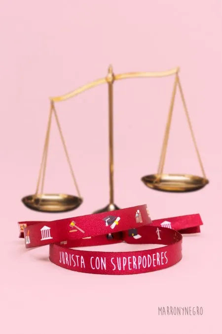 Pulsera Jurista con superpoderes