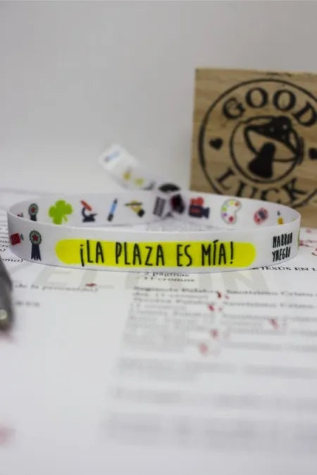 Pulsera oposiciones "La plaza es mía"