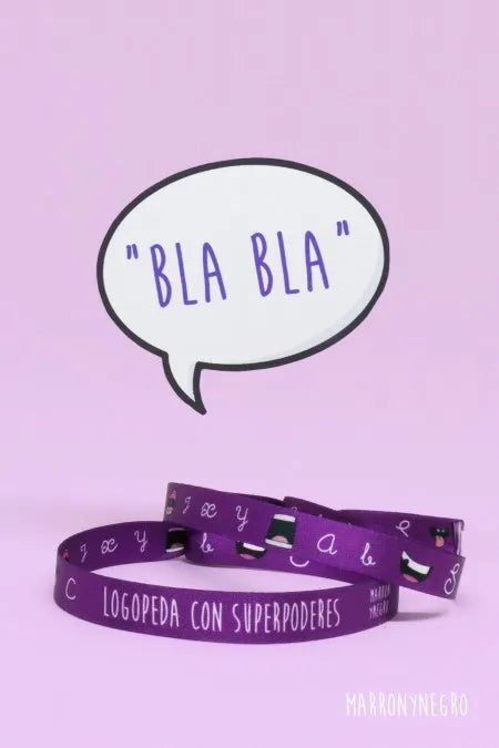 Pulsera Logopeda con superpoderes