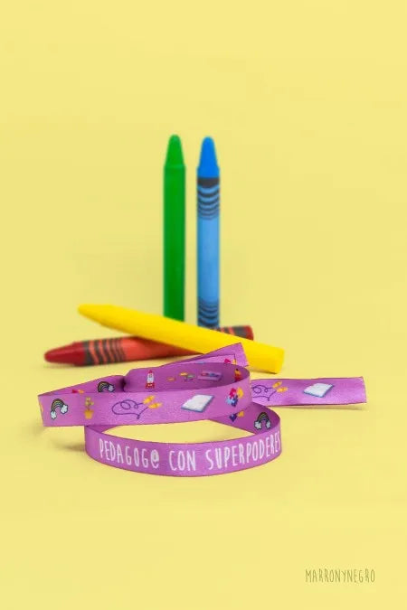 Pulsera Pedagogo con superpoderes