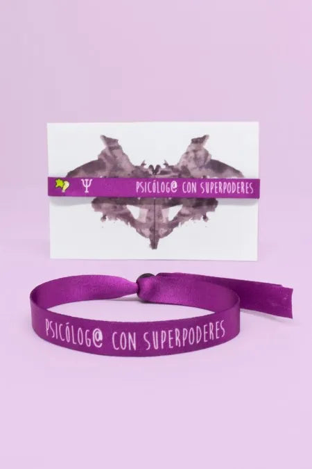 Pulsera Psicólog@ con superpoderes