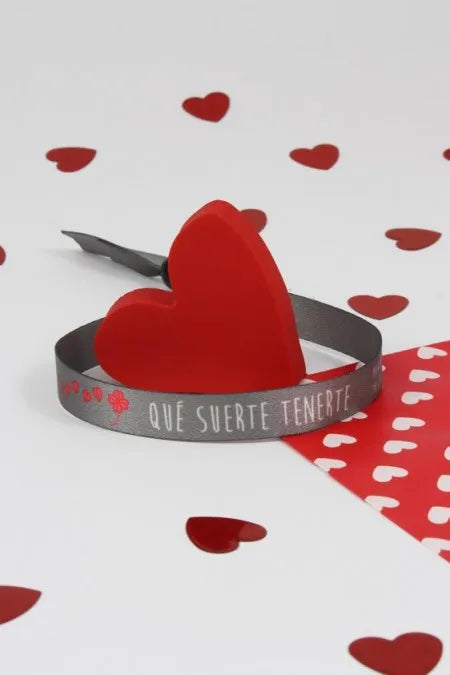 Pulsera Que suerte tenerte