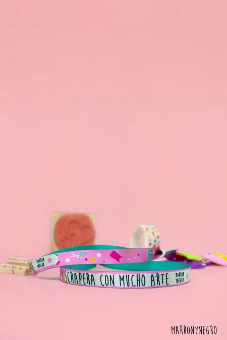 Pulsera Scrapera con mucho arte