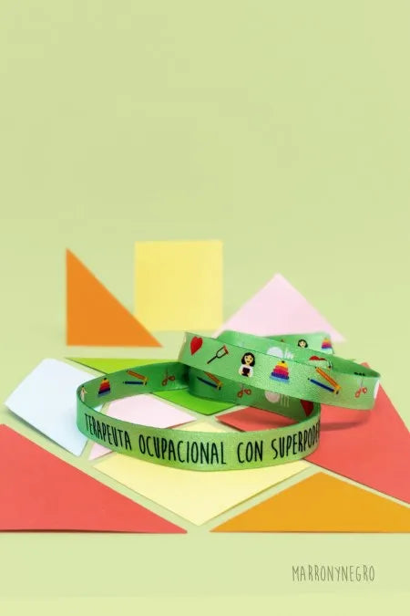 Pulsera Terapeuta Ocupacional con superpoderes