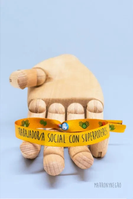 Pulsera Trabajador/a social con superpoderes