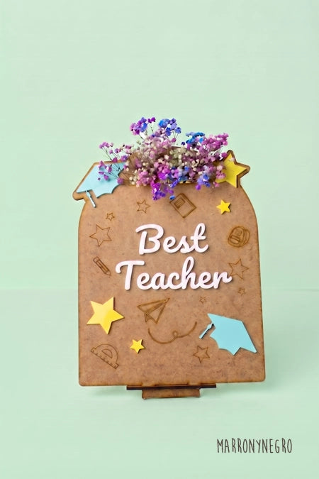 Recuerdo Clase Best Teacher con Flores