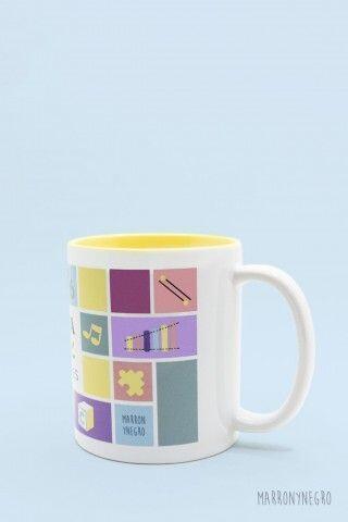 Taza Educadora Infantil con superpoderes