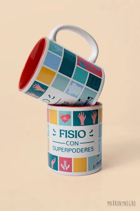 Taza Fisio con Superpoderes